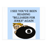 i love billiards postcards