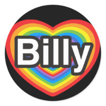 I love Billy. I love you Billy. Heart
