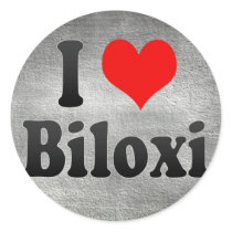 I Love Biloxi, United States Sticker