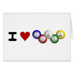 I Love Bingo cards