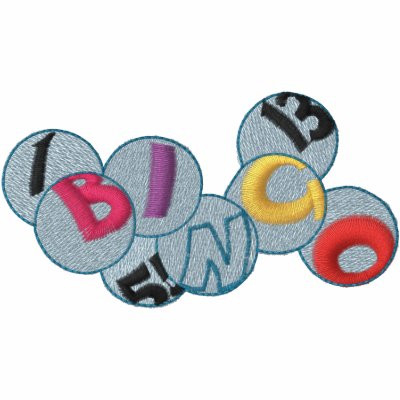 I Love Bingo Embroidered Polo Shirt I Love Bingo Embroidered Polo Shirt