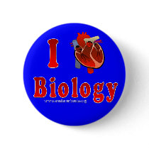 I Love Biology (blue)
