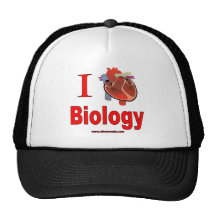 I Love Biology Hat