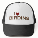 I Love Birding hats