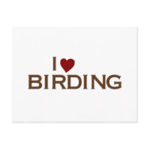 I Love Birding Post Card