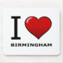 I LOVE BIRMINGHAM,AL - ALABAMA MOUSE PAD