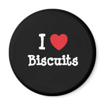I love Biscuits heart T-Shirt