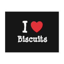 I love Biscuits heart T-Shirt