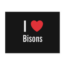 I love Bisons