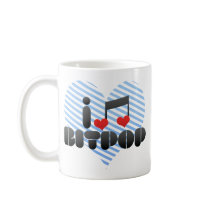 I Love Bitpop Coffee Mugs