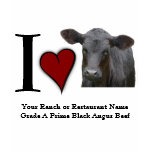 I Love Black Angus Beef t-shirts