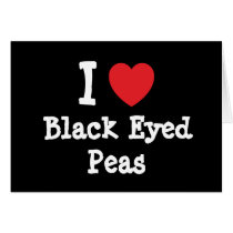 I love Black Eyed Peas heart T-Shirt