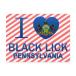 I Love Black Lick, PA postcards