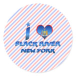 I love Black River, New York Sticker