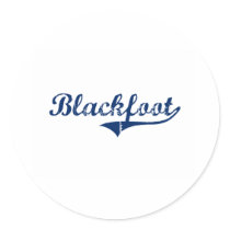 I Love Blackfoot Idaho Round Stickers