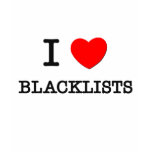 I Love Blackmail t-shirts