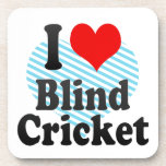 I love Blind Cricket Coaster