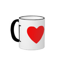 I Love Bloodhounds Coffee Mugs