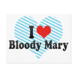 I Love Bloody Mary Post Cards