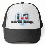 I Love Blues Rock Hat