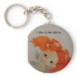 I LOVE BLYTHE DOLLS KEYCHAIN