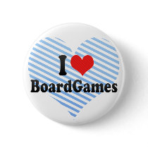 I Love BoardGames Pins