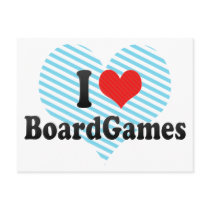I Love BoardGames Post Card