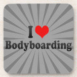 I love Bodyboarding cork coasters