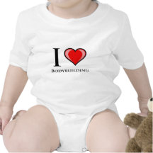 I Love Bodybuilding Bodysuit