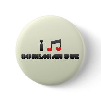 I Love Bohemian Dub Pin