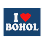 I Love Bohol postcards