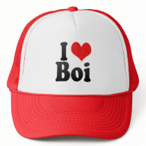 I Love Boi Mesh Hats