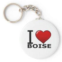 I LOVE BOISE,ID - IDAHO KEYCHAINS