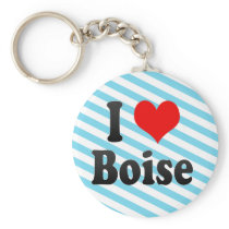 I Love Boise, United States Key Chain