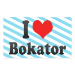 I love Bokator stickers