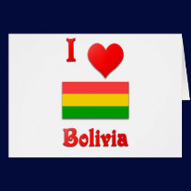 I Love Bolivia cards