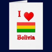 I Love Bolivia cards