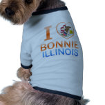 I Love Bonnie, IL Dog Shirt