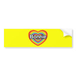 I love Bonnie: rainbow heart