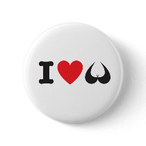 I (love) Boobies Pinback Buttons