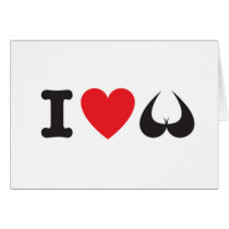 I (love) Boobies Greeting Card