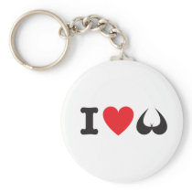 I (love) Boobies Key Chains
