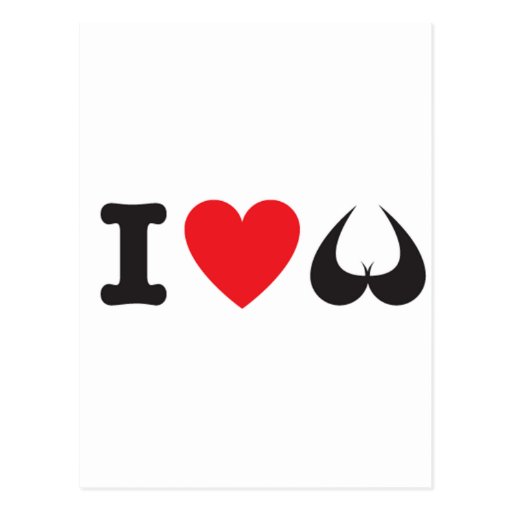 I (love) Boobies Postcards