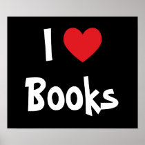 I Love Books posters