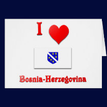 I Love Bosnia-Herzegovina cards