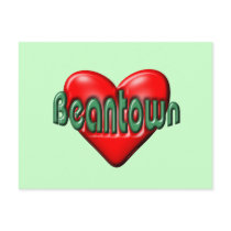 I Love Boston Postcard