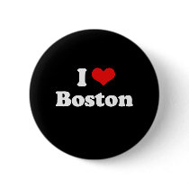 I Love Boston Tshirt White Tshirt