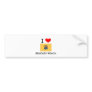 I Love Bradley Beach New Jersey Bumper Stickers
