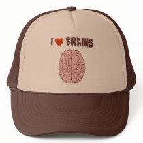 I Love Brains Mesh Hat