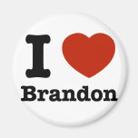 I love Brandon Fridge Magnet